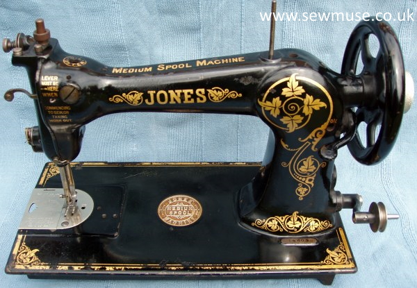 jones sewing machine serial numbers
