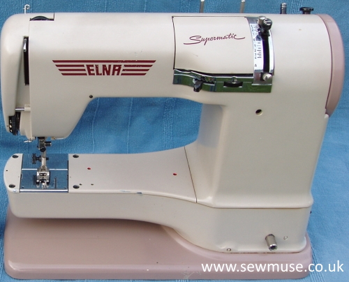 Elna Supermatic-Transforma Sewing Machine Spare Parts Manual